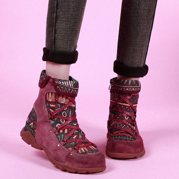 rimocy 2020 new national wind cross tied shoes women mixed color zipper ankle boots female plus size flat with botas mujer z0uw#, Black
rimocy 2020 new national wind cross tied shoes women mixed color zipper ankle boots female plus size flat with botas mujer z0uw#, Black