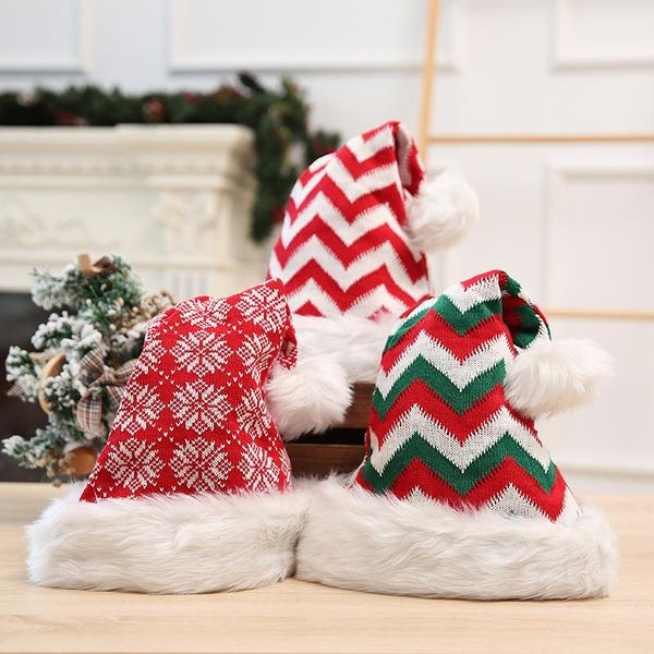 beanie/skull caps 2021 knitted woolen christmas hat thicken plush striped santa claus wool xmas hats winter, Blue;gray
beanie/skull caps 2021 knitted woolen christmas hat thicken plush striped santa claus wool xmas hats winter, Blue;gray