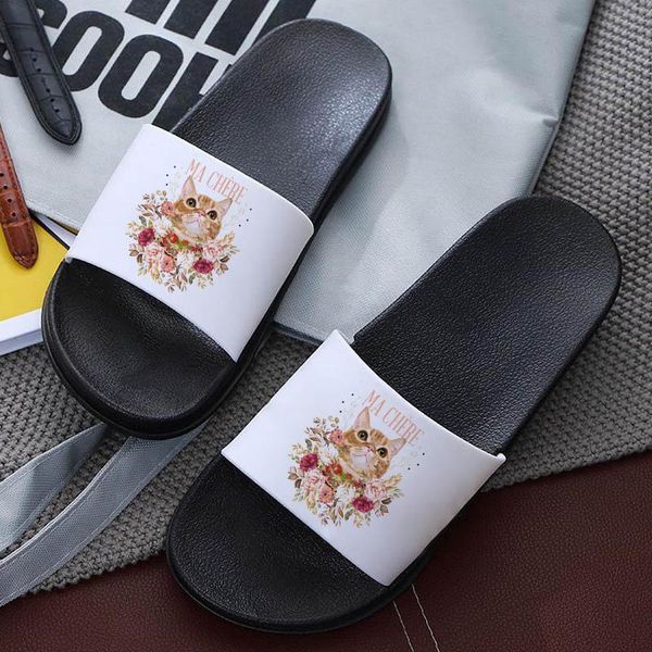 slippers shoes for women 2021 cute cat and dog flower print harajuku summer home indoor outdoor wear, Black
slippers shoes for women 2021 cute cat and dog flower print harajuku summer home indoor outdoor wear, Black