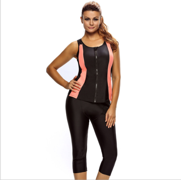 tank heart black zipper biquini plus size swimwear women tankini set sport two piece swimsuit fashion stitching slimmed vest
tank heart black zipper biquini plus size swimwear women tankini set sport two piece swimsuit fashion stitching slimmed vest