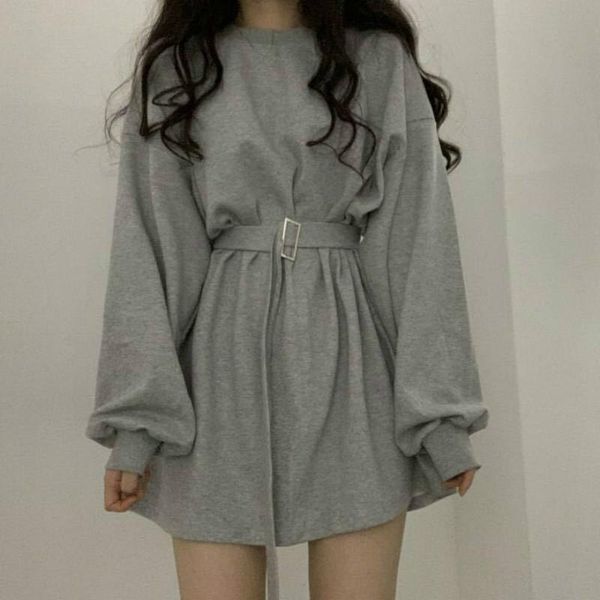 casual dresses 2021 autumn women dress korean style waist slim for woman french long sleeve female, Black;gray
casual dresses 2021 autumn women dress korean style waist slim for woman french long sleeve female, Black;gray