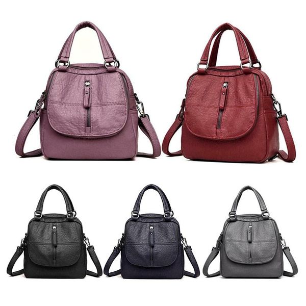 duffel bags pu leather multipurpose backpack shoulder bag zipper for mobile phone keys travel -opk
duffel bags pu leather multipurpose backpack shoulder bag zipper for mobile phone keys travel -opk