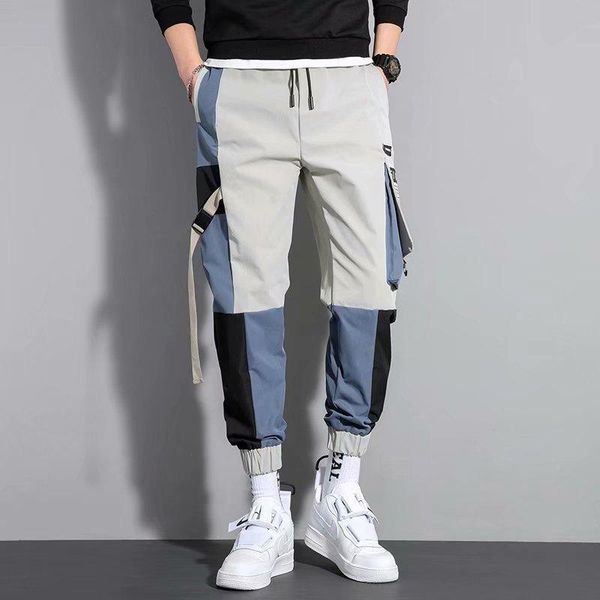 men's pants fashion harajuku japan style streetwear joggers men trousers cargo pant casual clothing elastic waist, Black
men's pants fashion harajuku japan style streetwear joggers men trousers cargo pant casual clothing elastic waist, Black