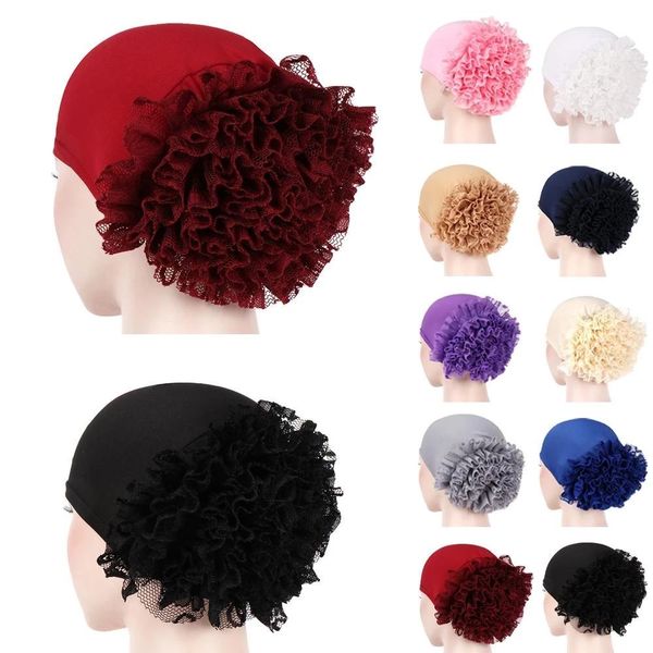 muslim women flower elastic cap arab islamic headscarf headwear hair loss turban hat cancer chemo hat beanie scarf wrap fashion, Blue;gray
muslim women flower elastic cap arab islamic headscarf headwear hair loss turban hat cancer chemo hat beanie scarf wrap fashion, Blue;gray