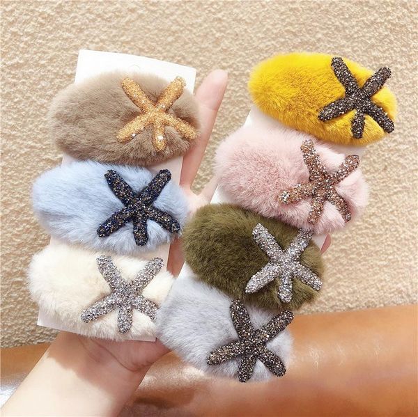hair accessories 1 pcs fashion women color imitation mink barrette hairpin bow shining starfish clips girls
hair accessories 1 pcs fashion women color imitation mink barrette hairpin bow shining starfish clips girls