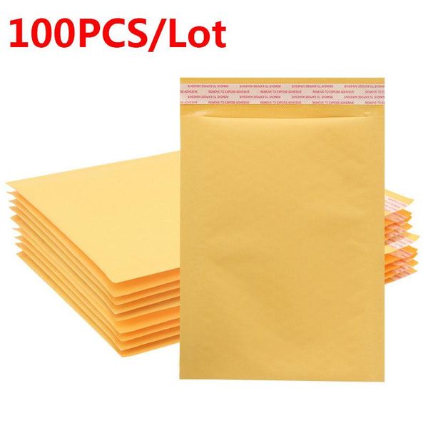 gift wrap 100pcs/lot kraft paper envelope bags self seal mailers padded envelopes with bubble mailing bag packages
gift wrap 100pcs/lot kraft paper envelope bags self seal mailers padded envelopes with bubble mailing bag packages