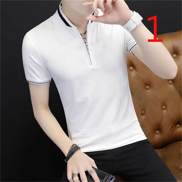 2021 summer new simple lapel short sleeve fun animal embroidery t-shirt 8hu3, White;black
2021 summer new simple lapel short sleeve fun animal embroidery t-shirt 8hu3, White;black