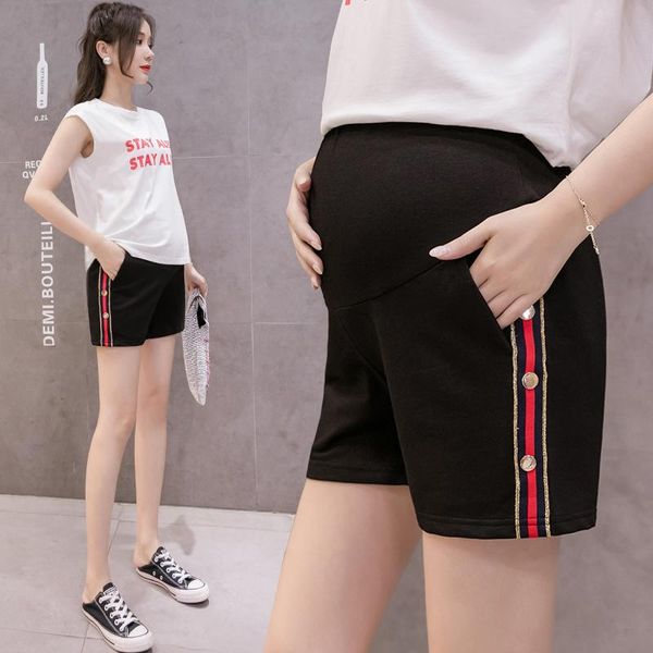 maternity bottoms 883# leisure pants summer fashion shorts high waist abdomen elastic for pregnant women belly support, White
maternity bottoms 883# leisure pants summer fashion shorts high waist abdomen elastic for pregnant women belly support, White