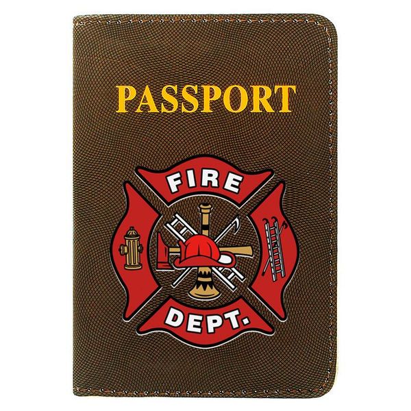 card holders classic fire control firemen passport cover men women leather travel id hold case high quality, Brown;gray
card holders classic fire control firemen passport cover men women leather travel id hold case high quality, Brown;gray