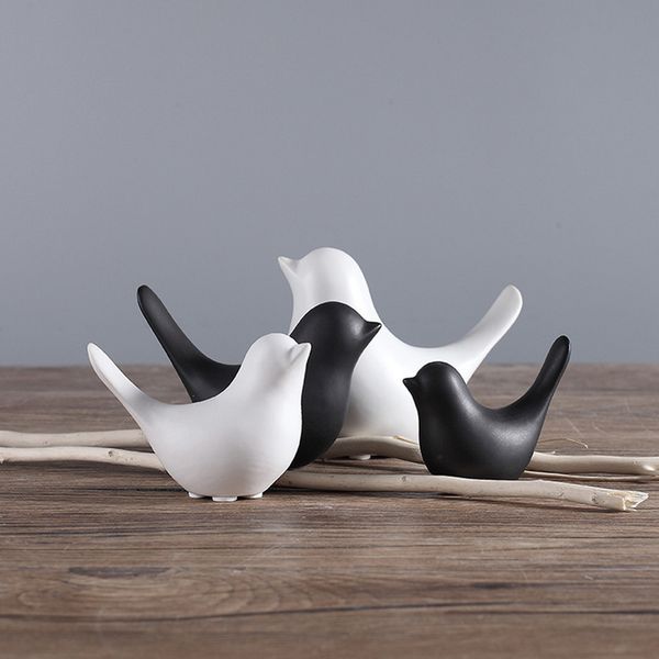 home decoration accessories creative white black ceramic bird figurines party crafts for living room shelves wedding ornaments c0220
home decoration accessories creative white black ceramic bird figurines party crafts for living room shelves wedding ornaments c0220