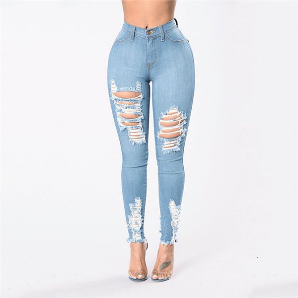 women denim ny high taille fashion casual ripped jeans potlead pocket long broek girlfriend oc6, Blue
women denim ny high taille fashion casual ripped jeans potlead pocket long broek girlfriend oc6, Blue