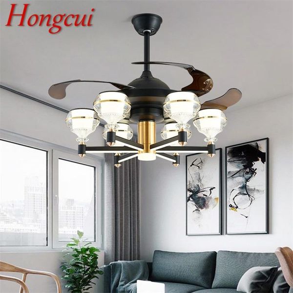electric fans hongcui ceiling fan with led light black remote control 220v 110v home decorative for living room bedroom restaurant
electric fans hongcui ceiling fan with led light black remote control 220v 110v home decorative for living room bedroom restaurant