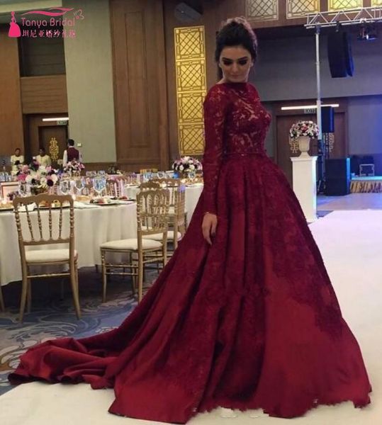 party dresses luxury burgundy lace arabic muslim evening 2021 long sleeves a line satin prom formal gowns dqg793, White;black
party dresses luxury burgundy lace arabic muslim evening 2021 long sleeves a line satin prom formal gowns dqg793, White;black