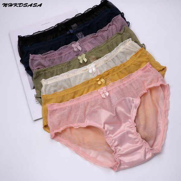 women's panties nhkdsasa for woman underwear lace satin silk patchwork lingerie female briefs panty transparent underpants, Black;pink
women's panties nhkdsasa for woman underwear lace satin silk patchwork lingerie female briefs panty transparent underpants, Black;pink