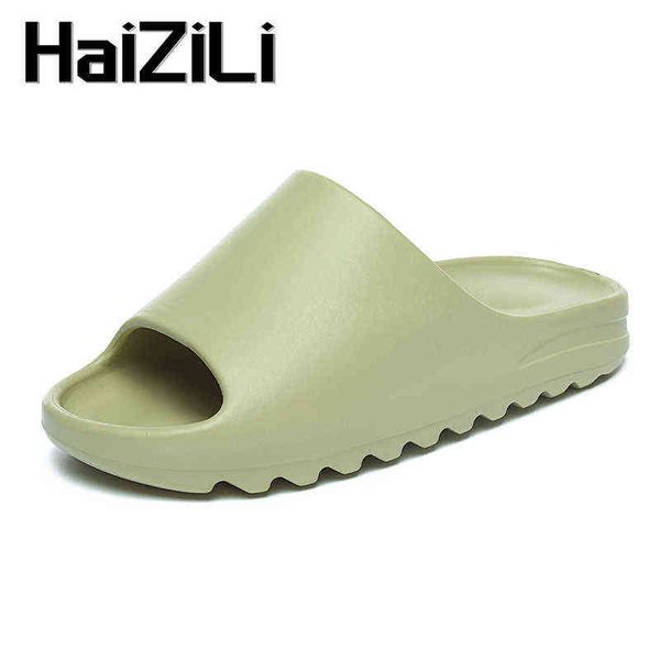 2022 summer men slippers fashion slippers solid color casual home slipper shoes eva non-slip shoes women's beach y220307, Black
2022 summer men slippers fashion slippers solid color casual home slipper shoes eva non-slip shoes women's beach y220307, Black