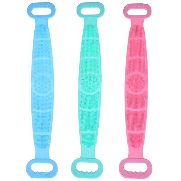 bath brushes, sponges & scrubbers 1pcs practical long towel pull back strap scrubber exfoliating scrub silicone wash bathroom shower washing
bath brushes, sponges & scrubbers 1pcs practical long towel pull back strap scrubber exfoliating scrub silicone wash bathroom shower washing