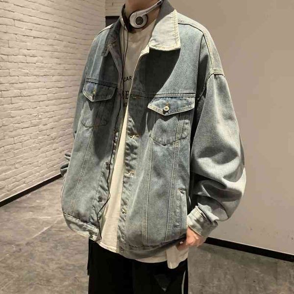 men's jackets jaqueta jeans masculina casual, jaqueta solta de denim para homens, estilo coreano, azul claro, primavera e outono yrhl, Black;brown
men's jackets jaqueta jeans masculina casual, jaqueta solta de denim para homens, estilo coreano, azul claro, primavera e outono yrhl, Black;brown