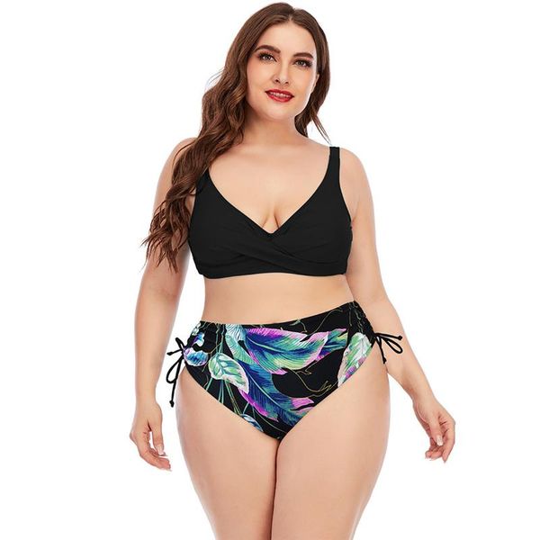 women's swimwear high waist bikinis 2021 halter women swimsuit female bikini set print bodysuit bathing suit summer biquini xxl, White;black
women's swimwear high waist bikinis 2021 halter women swimsuit female bikini set print bodysuit bathing suit summer biquini xxl, White;black