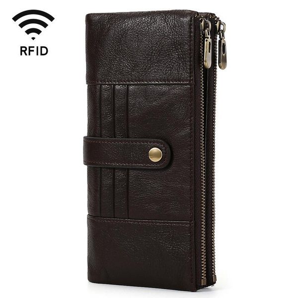 wallets 2021 men's wallet double zipper multi-card rfid anti-theft brush leather coin holder buckle long clutch, Red;black
wallets 2021 men's wallet double zipper multi-card rfid anti-theft brush leather coin holder buckle long clutch, Red;black