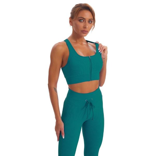 yoga outfit women gym clothing set zipper sports bra drawstring legging high waist pants sportsuit workout wear a053zbp
yoga outfit women gym clothing set zipper sports bra drawstring legging high waist pants sportsuit workout wear a053zbp