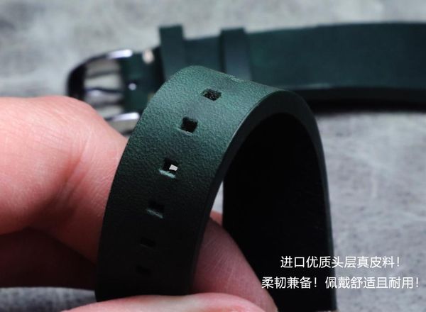 watch bands genuine leather classic band 20 21 22mm crazy horse green wristband straps with steel buckle quick release, Black;brown
watch bands genuine leather classic band 20 21 22mm crazy horse green wristband straps with steel buckle quick release, Black;brown
