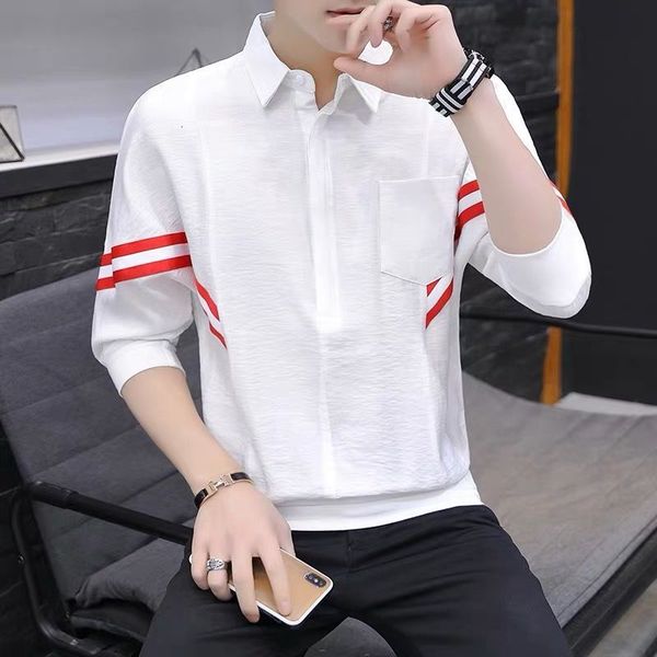 seven minutes will see loose short white shirt korean version of students in the manly fashion sleeve' 6awb, White;black
seven minutes will see loose short white shirt korean version of students in the manly fashion sleeve' 6awb, White;black