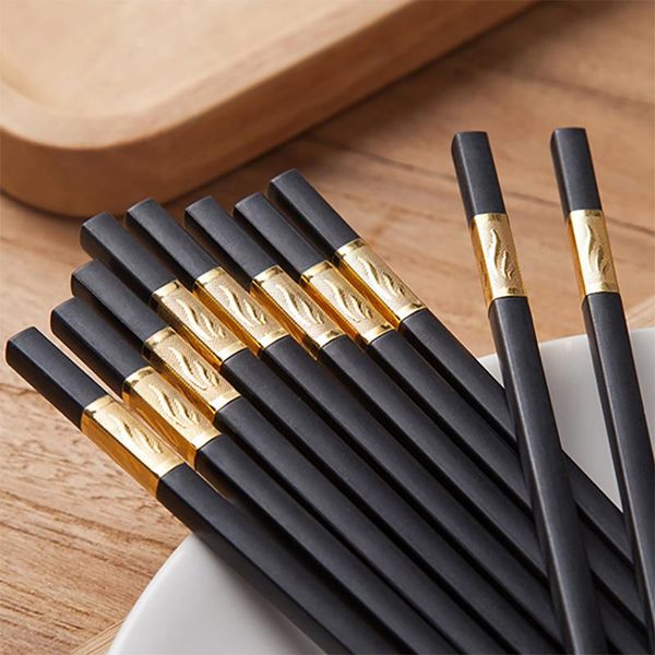 chopsticks high temperature resistant non-mold alloy 10 pairs of household non-slip and non-deformed
chopsticks high temperature resistant non-mold alloy 10 pairs of household non-slip and non-deformed