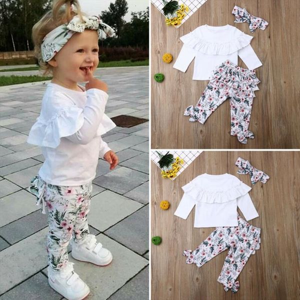 toddler kids baby girl 0 5t winter clothes ruffle floral pants 3pcs outfit set, White
toddler kids baby girl 0 5t winter clothes ruffle floral pants 3pcs outfit set, White