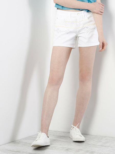 women's shorts colins woman slim fit white shorthigh rise short leg jean, White;black
women's shorts colins woman slim fit white shorthigh rise short leg jean, White;black