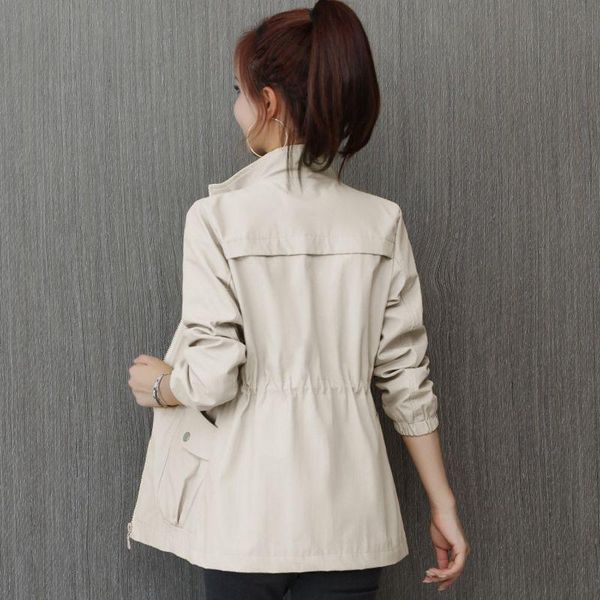 women's trench coats 2021 spring autumn coat windbreaker slim stand-collar solid outwear plus size 3xl ladies short casual lining, Tan;black
women's trench coats 2021 spring autumn coat windbreaker slim stand-collar solid outwear plus size 3xl ladies short casual lining, Tan;black