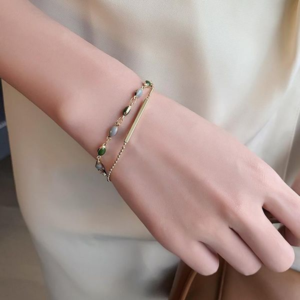 charm bracelets gold sliver multi-layered bracelet natural freshwater oval pearl twisted fashion women bangle jewelry, Golden;silver
charm bracelets gold sliver multi-layered bracelet natural freshwater oval pearl twisted fashion women bangle jewelry, Golden;silver