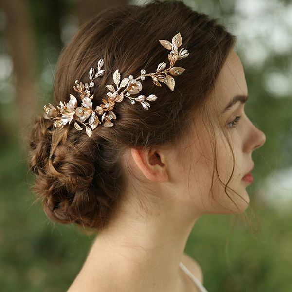 hair clips & barrettes boho gold leaf bridal clip piece floral women barrette handmade wedding accessories ornament, Golden;silver
hair clips & barrettes boho gold leaf bridal clip piece floral women barrette handmade wedding accessories ornament, Golden;silver