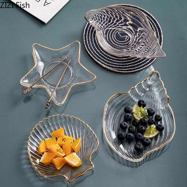 dishes & plates shell shape nordic style transparent glass tableware dessert fruit snack plate storage tray home decoration
dishes & plates shell shape nordic style transparent glass tableware dessert fruit snack plate storage tray home decoration