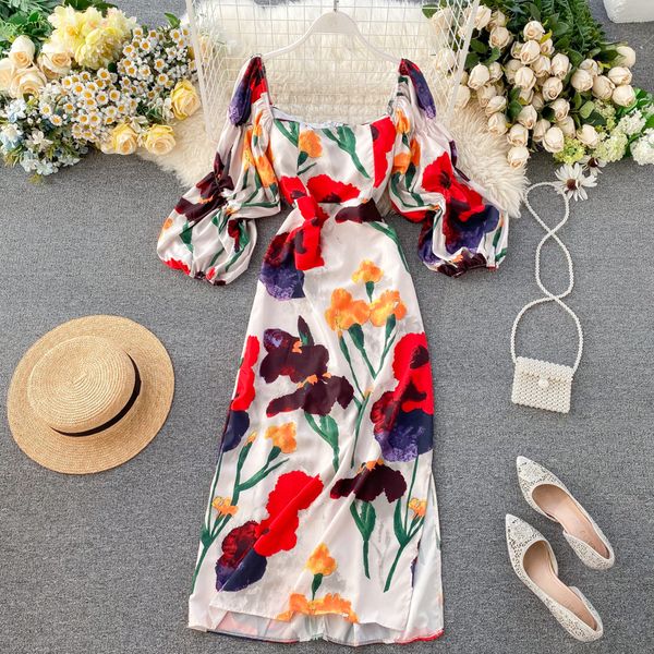 2021 bohemian spring summer floral flower print sleeve women long boho chic holiday beach es for female vestidos cyo1, Black;gray
2021 bohemian spring summer floral flower print sleeve women long boho chic holiday beach es for female vestidos cyo1, Black;gray
