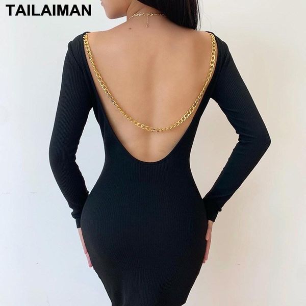 casual dresses 2021european american autumn retro chain halter round neck long-sleeved woolen dress ins slim bag hip small black, Black;gray
casual dresses 2021european american autumn retro chain halter round neck long-sleeved woolen dress ins slim bag hip small black, Black;gray