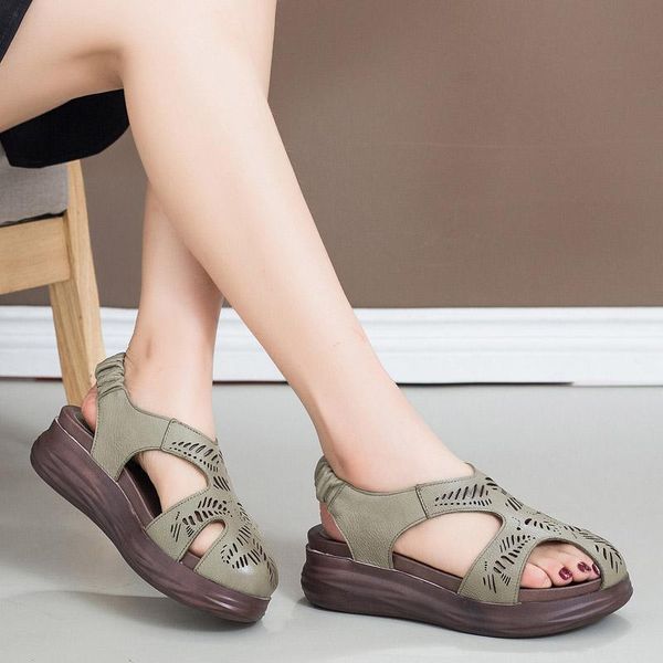 women leather sandals 6 cm high heels round toe 2021 summer shoes rome sandals simple handmade genuine leather ankle strap shoes, Black
women leather sandals 6 cm high heels round toe 2021 summer shoes rome sandals simple handmade genuine leather ankle strap shoes, Black