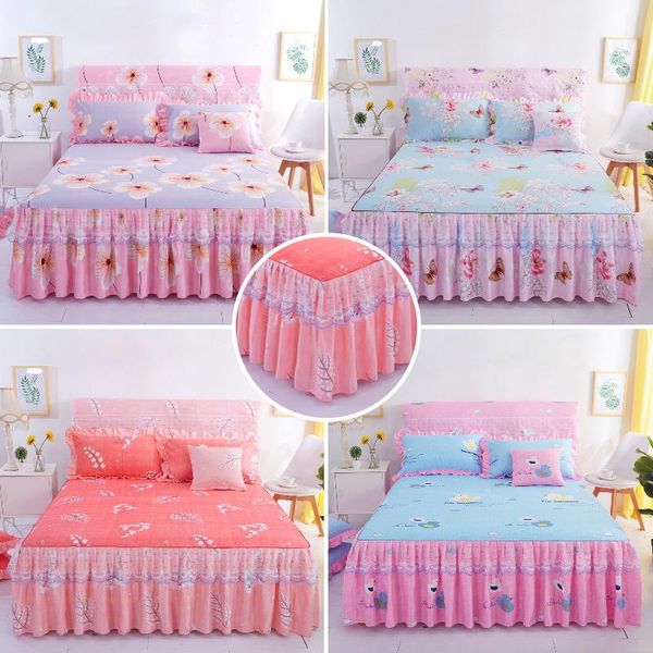 bedding sets fashion lace flowers pattern bed skirt double layer frilly ruffles bedspread flower print cover
bedding sets fashion lace flowers pattern bed skirt double layer frilly ruffles bedspread flower print cover