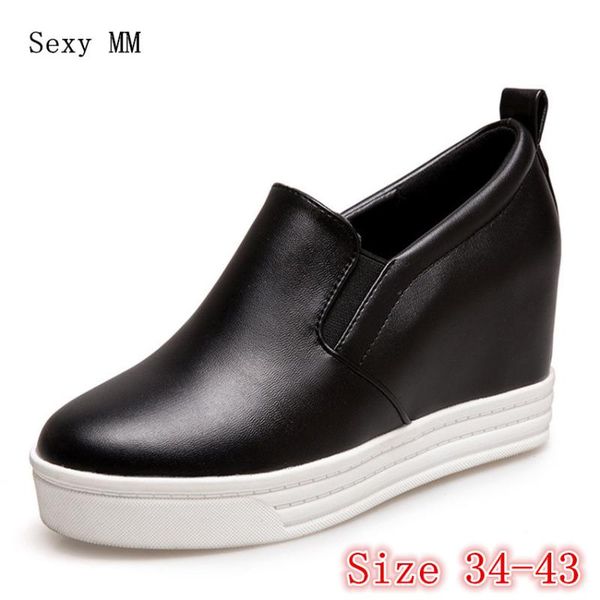 slip on shoes platform women wedges high heels casual platform wedge high heel shoes plus size 34 - 40 41 42 43, Black
slip on shoes platform women wedges high heels casual platform wedge high heel shoes plus size 34 - 40 41 42 43, Black