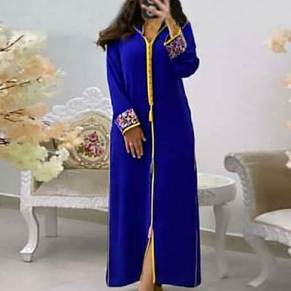 casual dresses dress dubai hijab long embroidery floral women hooded 2021 summer fashion sleeves muslim elegant maxi robe, Black;gray
casual dresses dress dubai hijab long embroidery floral women hooded 2021 summer fashion sleeves muslim elegant maxi robe, Black;gray