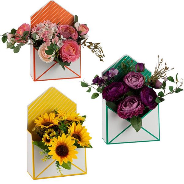 10pcs/set bouquet gift box envelope flower boxes hand holds folding floral bouquet paper box romantic flower paper holder decor
10pcs/set bouquet gift box envelope flower boxes hand holds folding floral bouquet paper box romantic flower paper holder decor