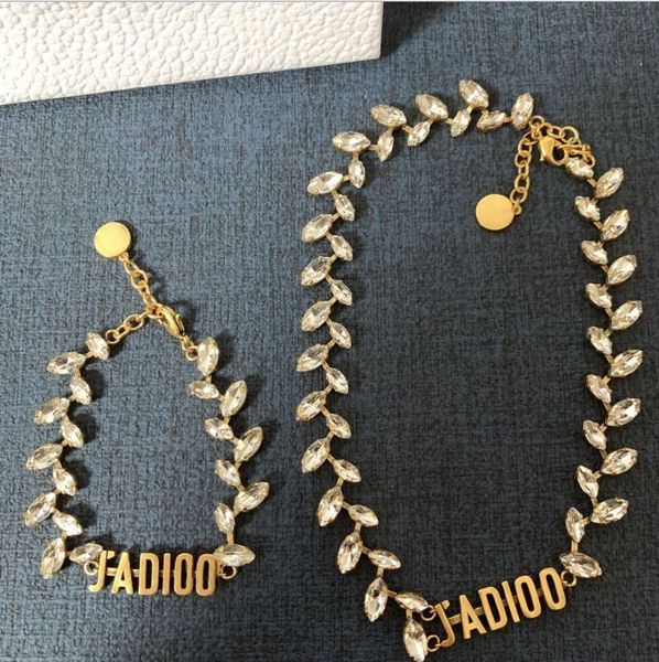 design jewelry / 2021 new fashion wheat ear bracelet letter eye diamond bracelet necklace female, Golden;silver
design jewelry / 2021 new fashion wheat ear bracelet letter eye diamond bracelet necklace female, Golden;silver