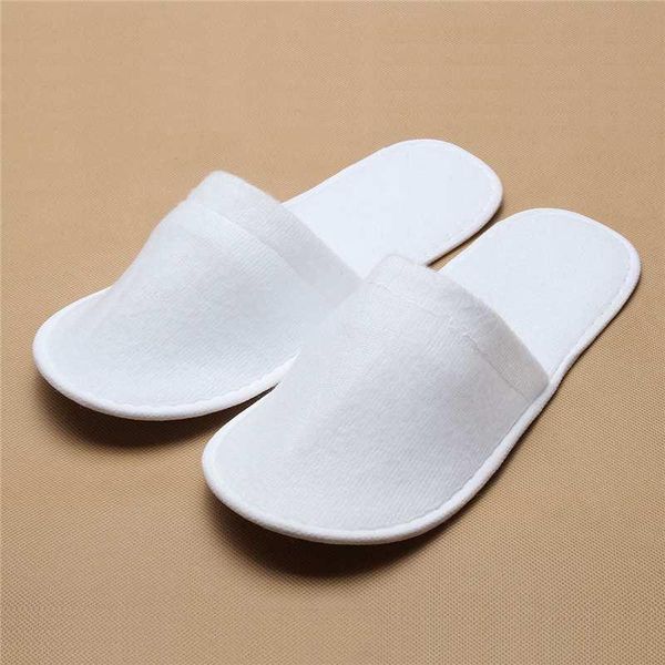 20/50/100pairs white disposable slippers towelling l spa home floor slippers for guest breathable indoor shoes, Black
20/50/100pairs white disposable slippers towelling l spa home floor slippers for guest breathable indoor shoes, Black
