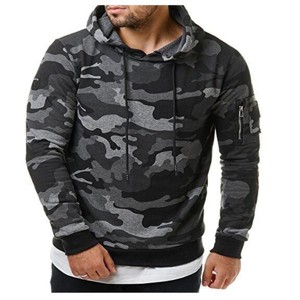 2021 hoodies & sweatshirts fashion camouflage men's casual slim-fit pullover sweater, Black
2021 hoodies & sweatshirts fashion camouflage men's casual slim-fit pullover sweater, Black