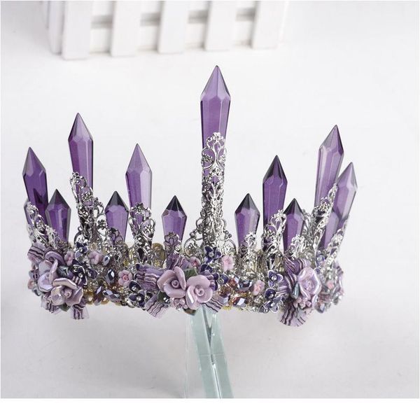 purple crystal wedding bridal tiara crowns bride queen adjustable crown pageant diadem hair ornaments head jewelry acc qylgel
purple crystal wedding bridal tiara crowns bride queen adjustable crown pageant diadem hair ornaments head jewelry acc qylgel