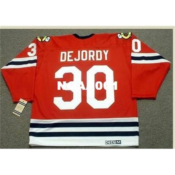 001s #30 denis dejordy chicago blackhawks 1963 ccm vintage hockey jersey or custom any name or number retro jersey, Black
001s #30 denis dejordy chicago blackhawks 1963 ccm vintage hockey jersey or custom any name or number retro jersey, Black