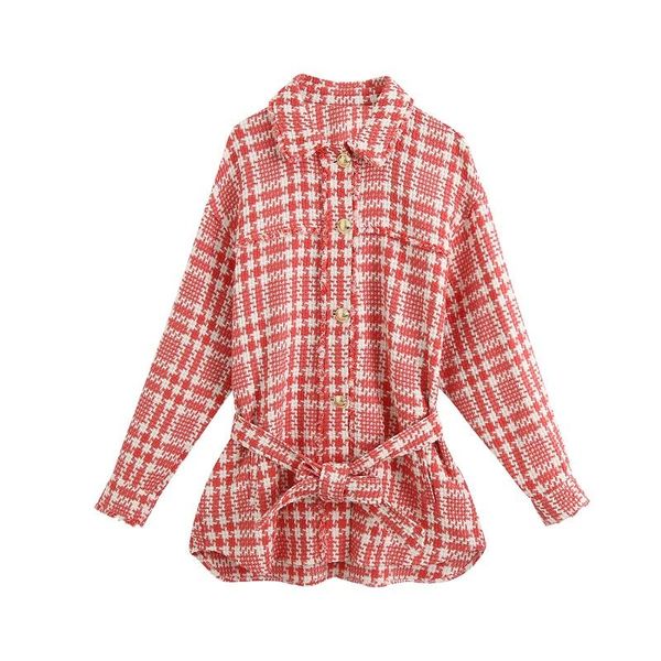 women's jackets mesttraf women 2021 fashion with belt asymmetrical hem tweed coat vintage long sleeve lapel female outerwear streetwear, Black;brown
women's jackets mesttraf women 2021 fashion with belt asymmetrical hem tweed coat vintage long sleeve lapel female outerwear streetwear, Black;brown