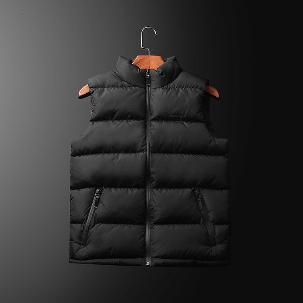 men's down cotton autumn and winter coat slim fitting tooling warm shoulder vest large size, Black;white
men's down cotton autumn and winter coat slim fitting tooling warm shoulder vest large size, Black;white