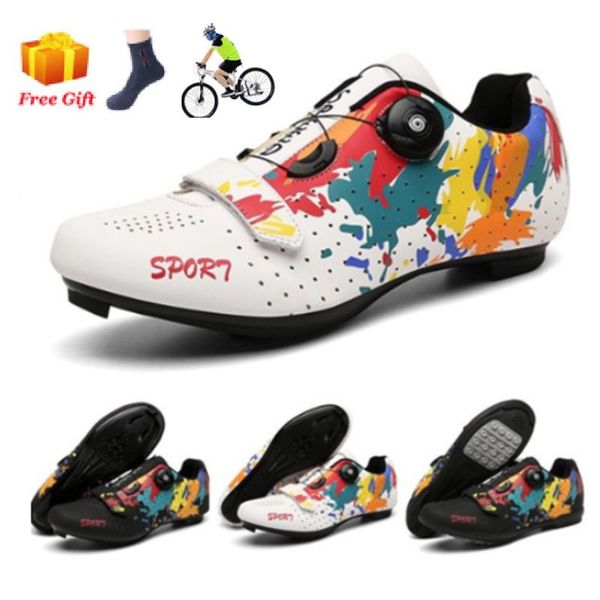 cycling footwear shoes women man for spd racing sneakers male road tyle biking, Black
cycling footwear shoes women man for spd racing sneakers male road tyle biking, Black