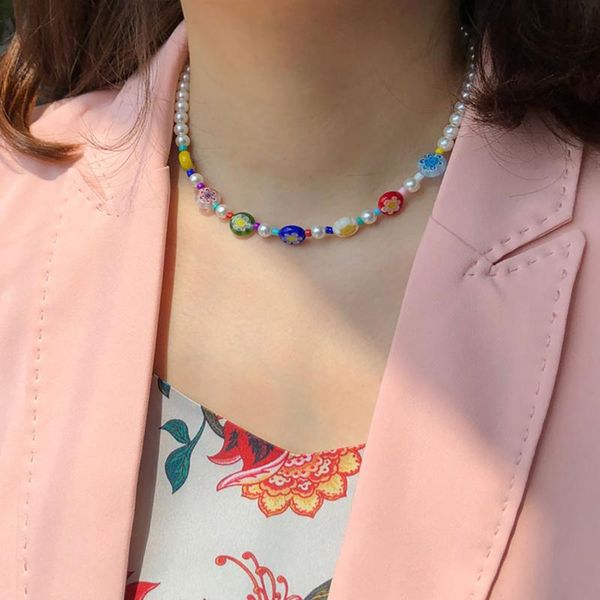 chokers trendy bohemian jewelry delicate faux pearl imitation beads handmade necklace glaze stainless steel for women 2021, Golden;silver
chokers trendy bohemian jewelry delicate faux pearl imitation beads handmade necklace glaze stainless steel for women 2021, Golden;silver