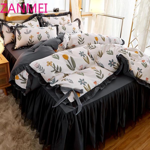 romance black lace bedding set full king size bedspread wedding white duvet cover sets pillowcase girl princess bedclothes
romance black lace bedding set full king size bedspread wedding white duvet cover sets pillowcase girl princess bedclothes